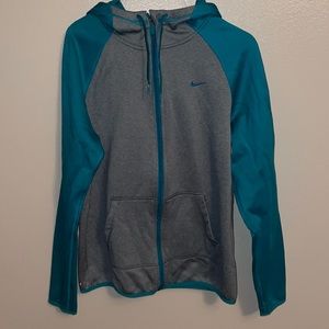 Nike fleece zip-up jacket